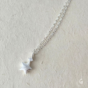 【2/3(月)〜NEW】Zircon Star Necklace